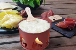 Service à raclette à la bougie Cookut Lumi édition limitée services poêlons et spatules pour 2