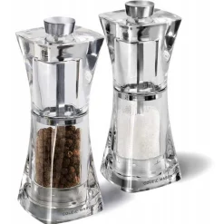 Set assaisonnement Cole & Mason Crystal poivrier et salière 12,5cm