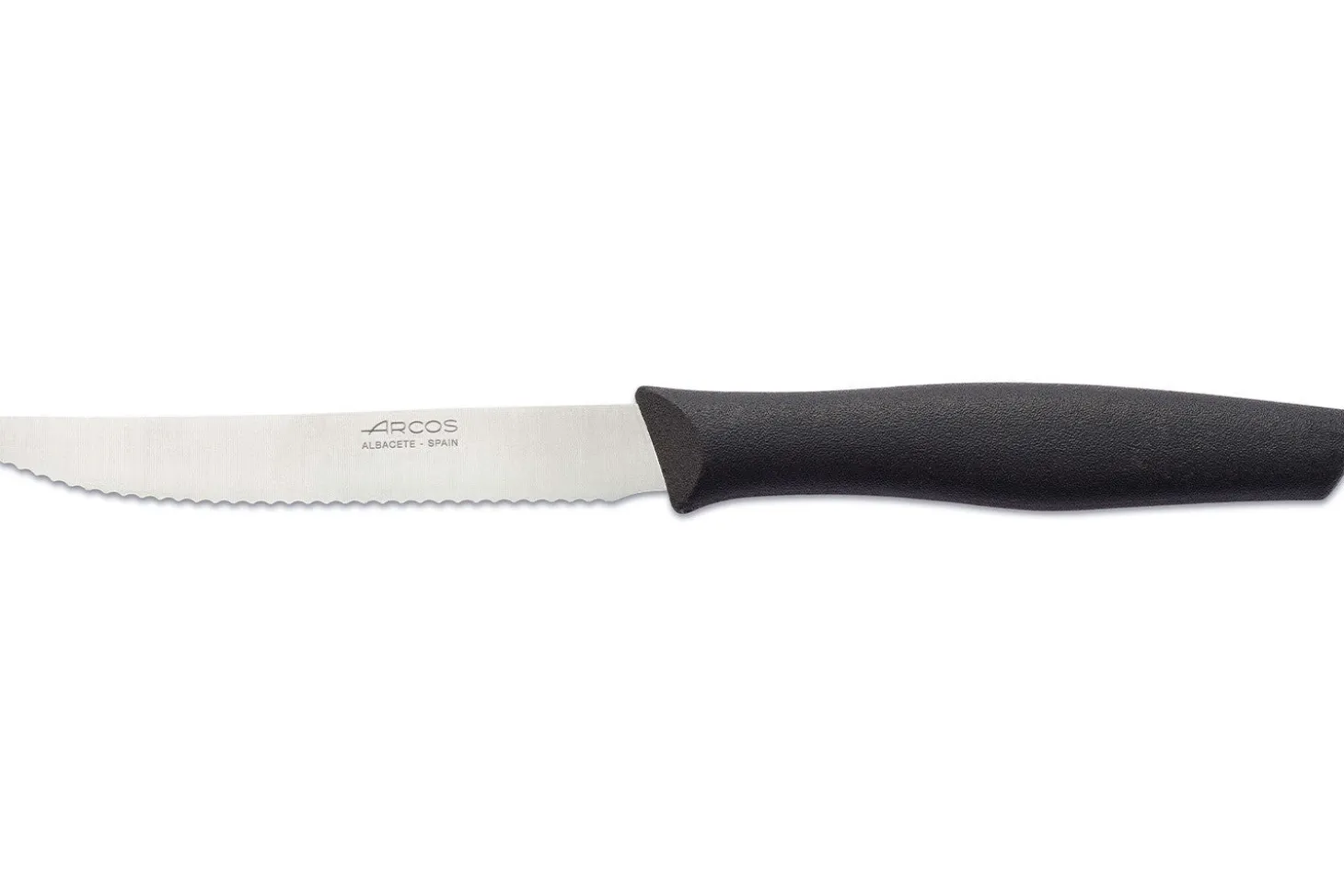 Set 6 couteaux de table Arcos lames acier NITRUM manche noir