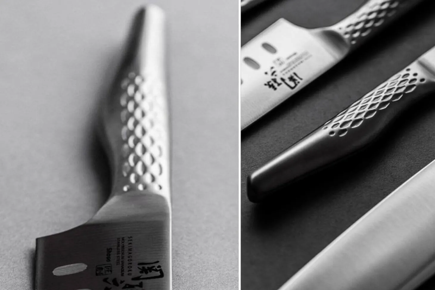Set 3 couteaux Kai Seki Shoso Office + Universel + Santoku
