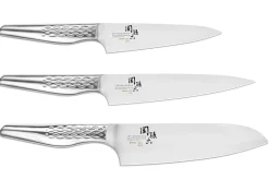 Set 3 couteaux Kai Seki Shoso Office + Universel + Santoku