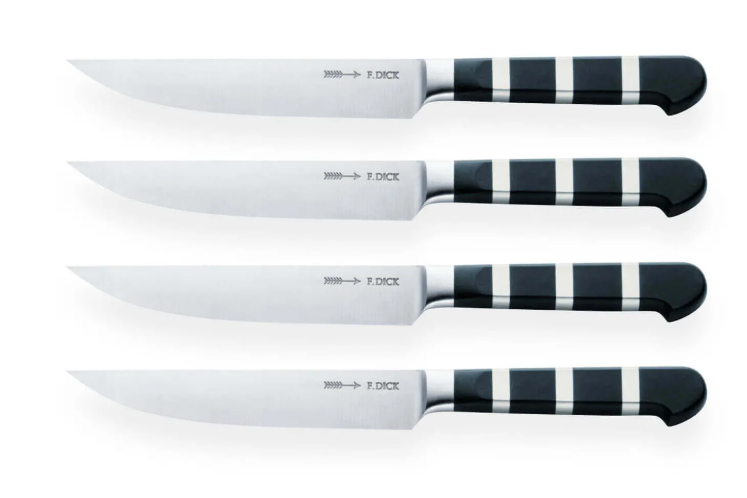 Set 4 couteaux à steak forgés DICK 1905 lame 12cm manche design