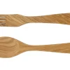Set 2 couverts à salade BERARD 25cm en olivier