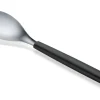 Set 2 couverts à salade Triangle en inox brossé et manche en polypropylène