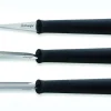 Set à décorer Triangle 3 pièces en inox manche PP noir