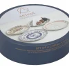 Set de 4 assiettes à fromage Artesà Creative Tops Gourmet en porcelaine motifs vintages