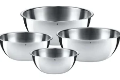 Set de 4 bols de cuisine WMF Gourmet en acier inox 18/10 Cromargan