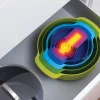 Set de 9 bols/passoires/doseurs Joseph Joseph Nest Plus 9 emboîtables multicolores