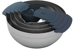 Set de 9 bols/passoires/doseurs Joseph Joseph Nest 100 emboîtables en inox