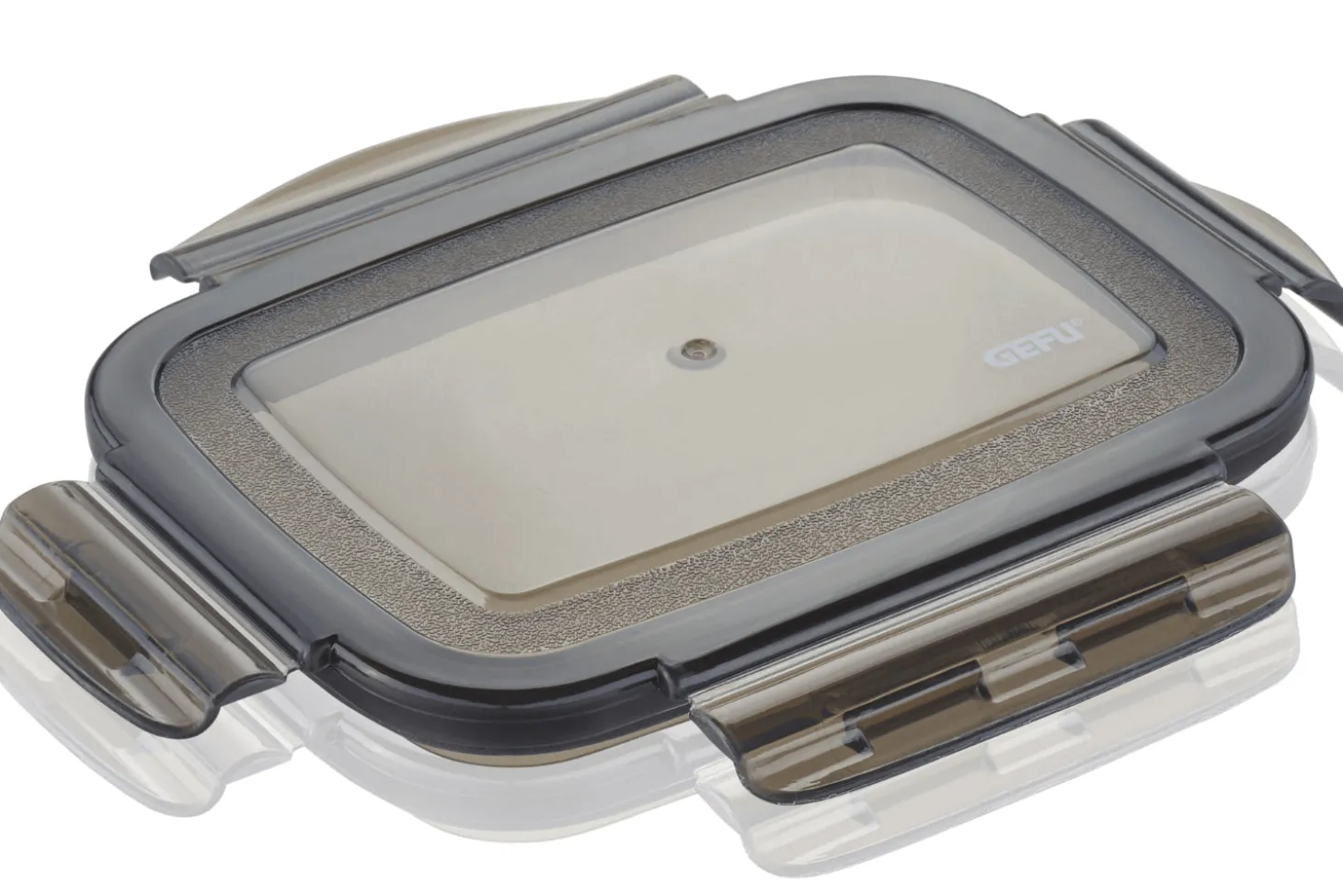 Set de 3 boîtes de conservation au frais Gefu Preppo en acier inox / polymère / silicone