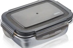 Set de 3 boîtes de conservation au frais Gefu Preppo en acier inox / polymère / silicone