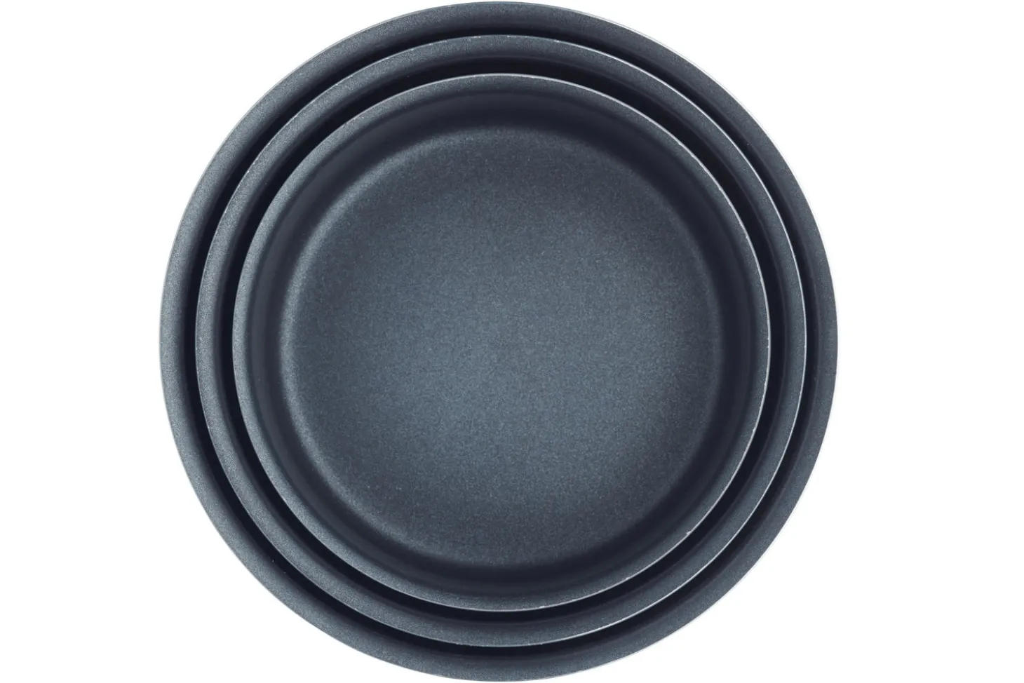 Set de 3 casseroles antiadhésives MasterClass Smart Space compatible tous feux