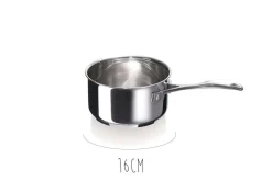 Set de 3 casseroles Beka Chef en inox 16, 18 et 20cm