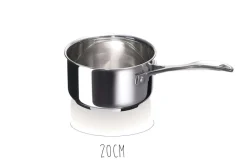 Set de 3 casseroles Beka Chef en inox 16, 18 et 20cm