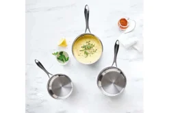 Set de 3 casseroles Beka Chef en inox 16, 18 et 20cm