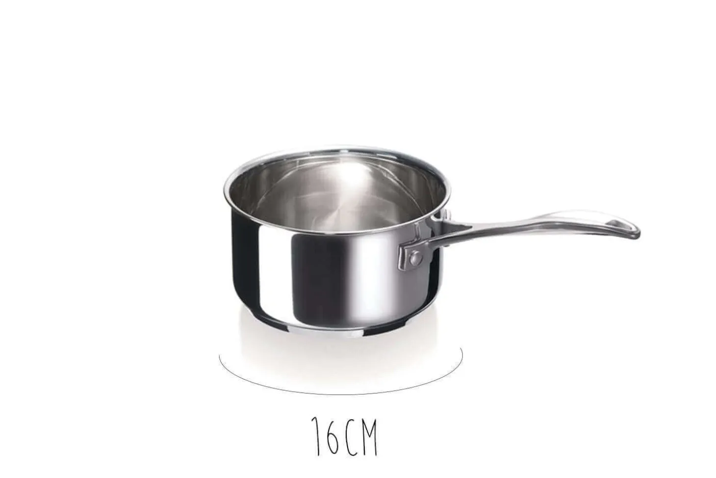 Set de 4 casseroles Beka Chef en inox 14, 16, 18 et 20cm