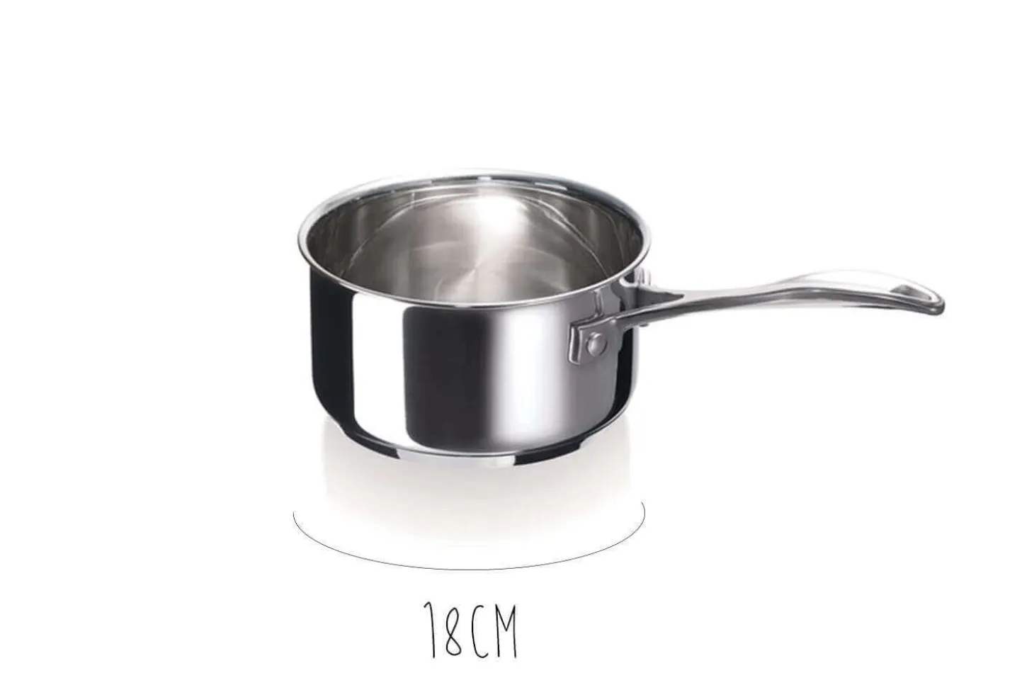 Set de 4 casseroles Beka Chef en inox 14, 16, 18 et 20cm