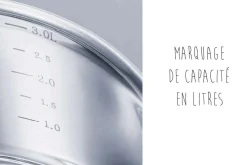 Set de 4 casseroles Beka Chef en inox 14, 16, 18 et 20cm
