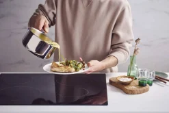 Set de 3 casseroles Beka Maestro 16-18-20cm en acier inoxydable 18/10 avec 2 becs verseurs