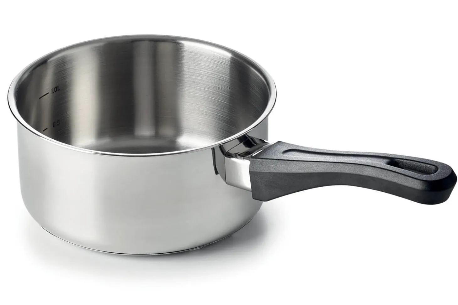 Set de 5 casseroles Beka Polo en acier inoxydable 18/10 et poignée en bakélite