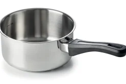 Set de 5 casseroles Beka Polo en acier inoxydable 18/10 et poignée en bakélite