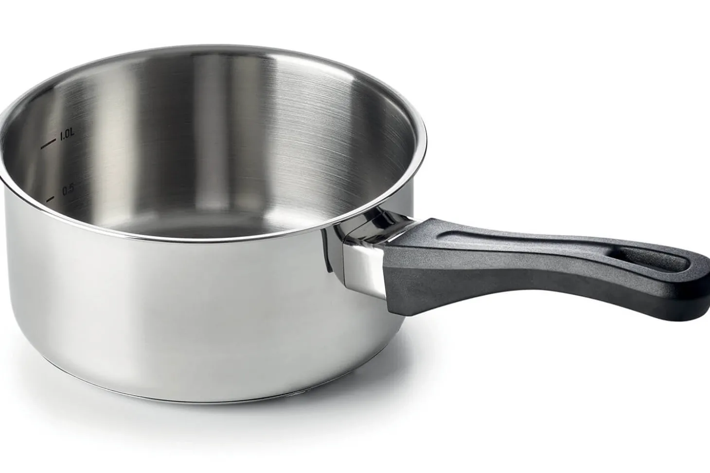 Set de 5 casseroles Beka Polo en acier inoxydable 18/10 et poignée en bakélite