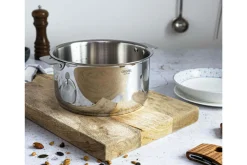 Set de 3 casseroles Cristel Casteline Amovible en inox 16 à 20cm - Poignée Zenith incluse