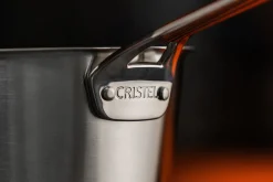 Set de 3 casseroles Cristel 1826 en acier inoxydable 18/10 brossé