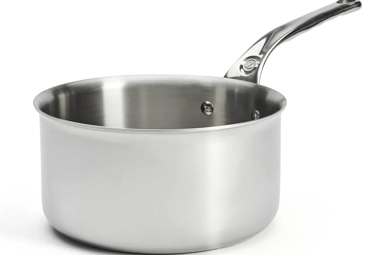 Set de 3 casseroles De Buyer Affinity en acier inoxydable 5 ply 16-18-20cm