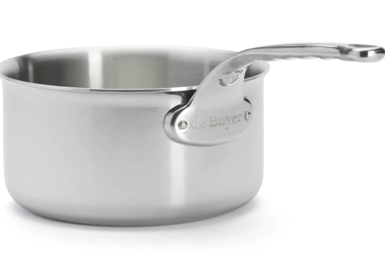 Set de 3 casseroles De Buyer Affinity en acier inoxydable 5 ply 16-18-20cm