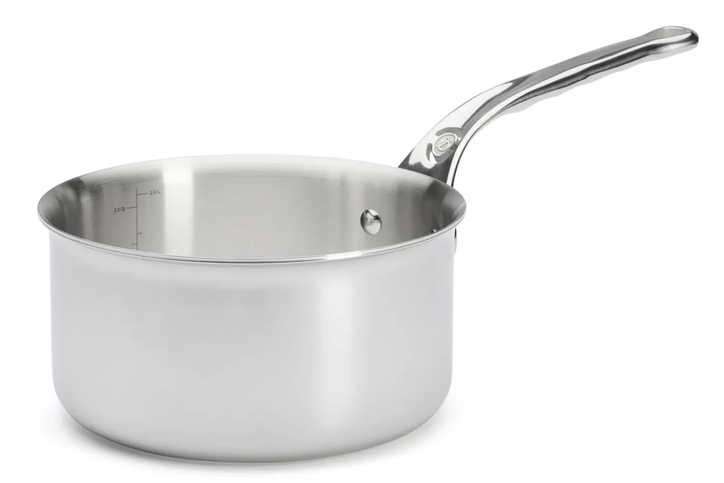 Set de 3 casseroles De Buyer Affinity en acier inoxydable 5 ply 16-18-20cm