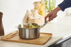 Set de 2 casseroles De Buyer Alchimy Loqy en inox avec poignée amovible