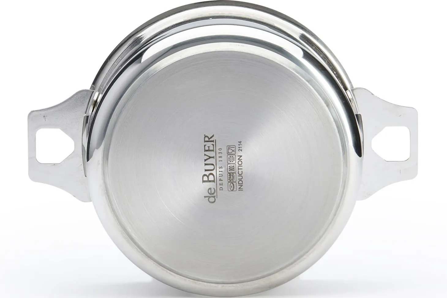 Set de 3 casseroles De Buyer Milady Twisty en acier inoxydable