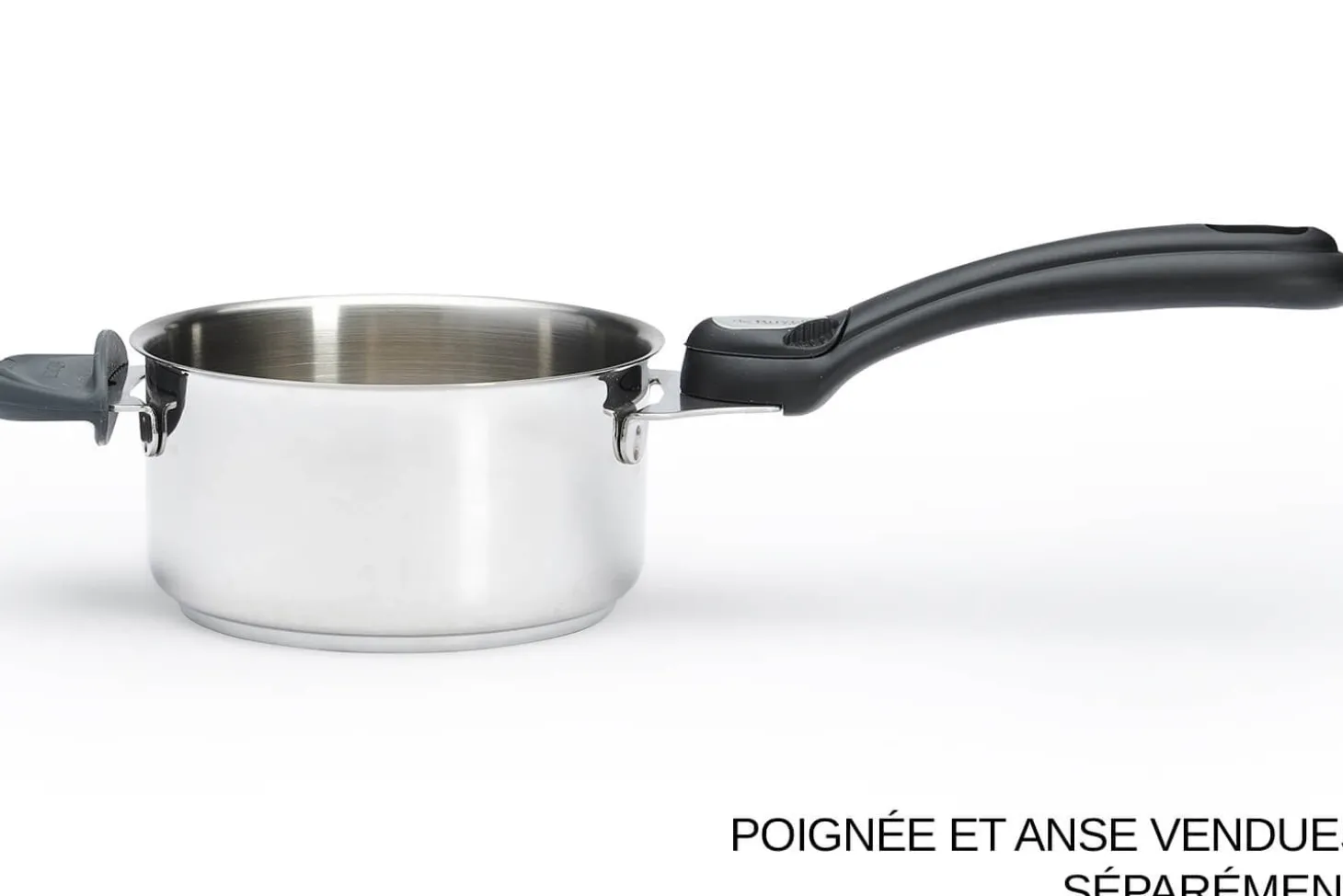 Set de 3 casseroles De Buyer Milady Twisty en acier inoxydable