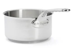 Set de 3 casseroles De Buyer Milady en acier inoxydable 16-18-20cm
