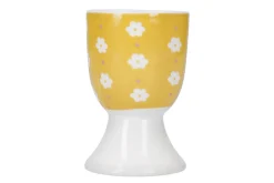 Set de 4 coquetiers KitchenCraft Soleada en porcelaine motifs floraux