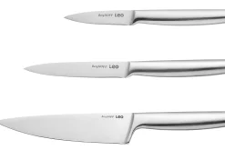 Set de 3 couteaux basiques Berghoff Leo Legacy en acier inox monobloc