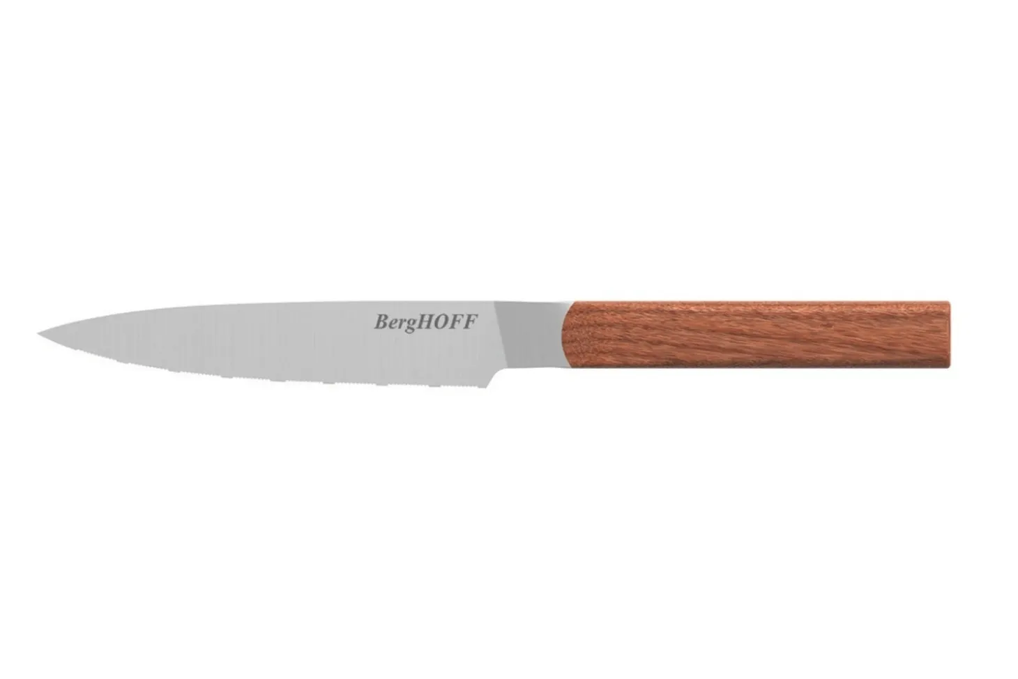 Set de 3 couteaux Berghoff Dina Ion lame inox et manche en bois de frêne