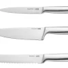 Set de 3 couteaux classiques Berghoff Leo Legacy en acier inox monobloc