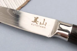 Set de 5 couteaux Kutoyama Black Pakka 1 office + 2 santoku + 1 nakiri + 1 chef