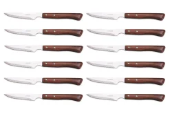 Set de 12 couteaux à steak Arcos lame microdentée 11cm