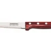Set de 12 couteaux à steak Tramontina Gaucho lame 13cm manche rouge