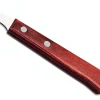 Set de 12 couteaux à steak Tramontina lame crantée 10cm manche rouge
