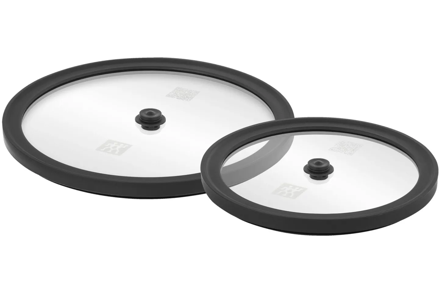 Set de 2 couvercles en verre Zwilling Unlock Fresh & Save 16 cm + 20 cm
