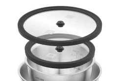 Set de 2 couvercles en verre Zwilling Unlock Fresh & Save 16 cm + 20 cm
