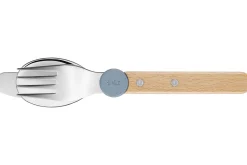 Set de couverts pour enfants Opinel Le Petit Gourmet coloris bleu pluie