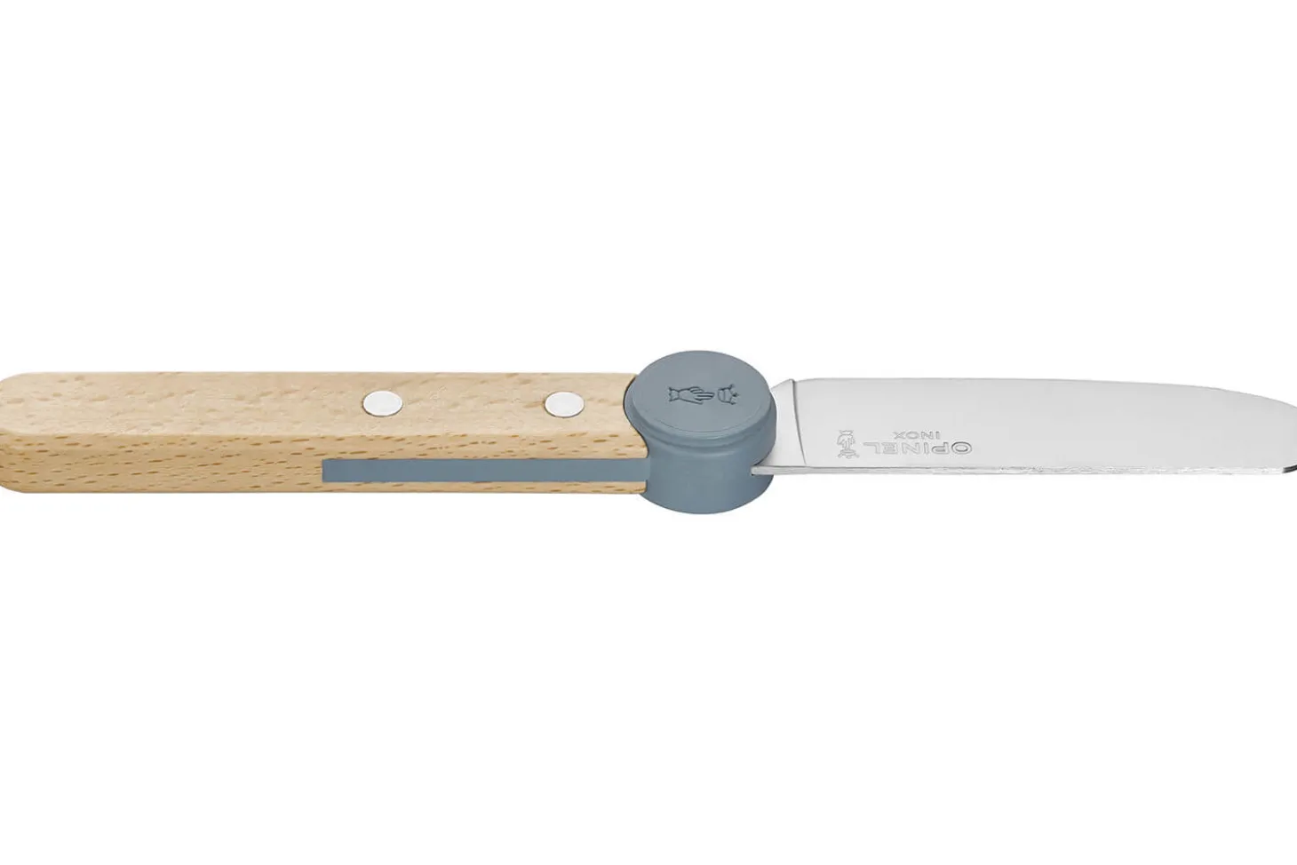 Set de couverts pour enfants Opinel Le Petit Gourmet coloris bleu pluie