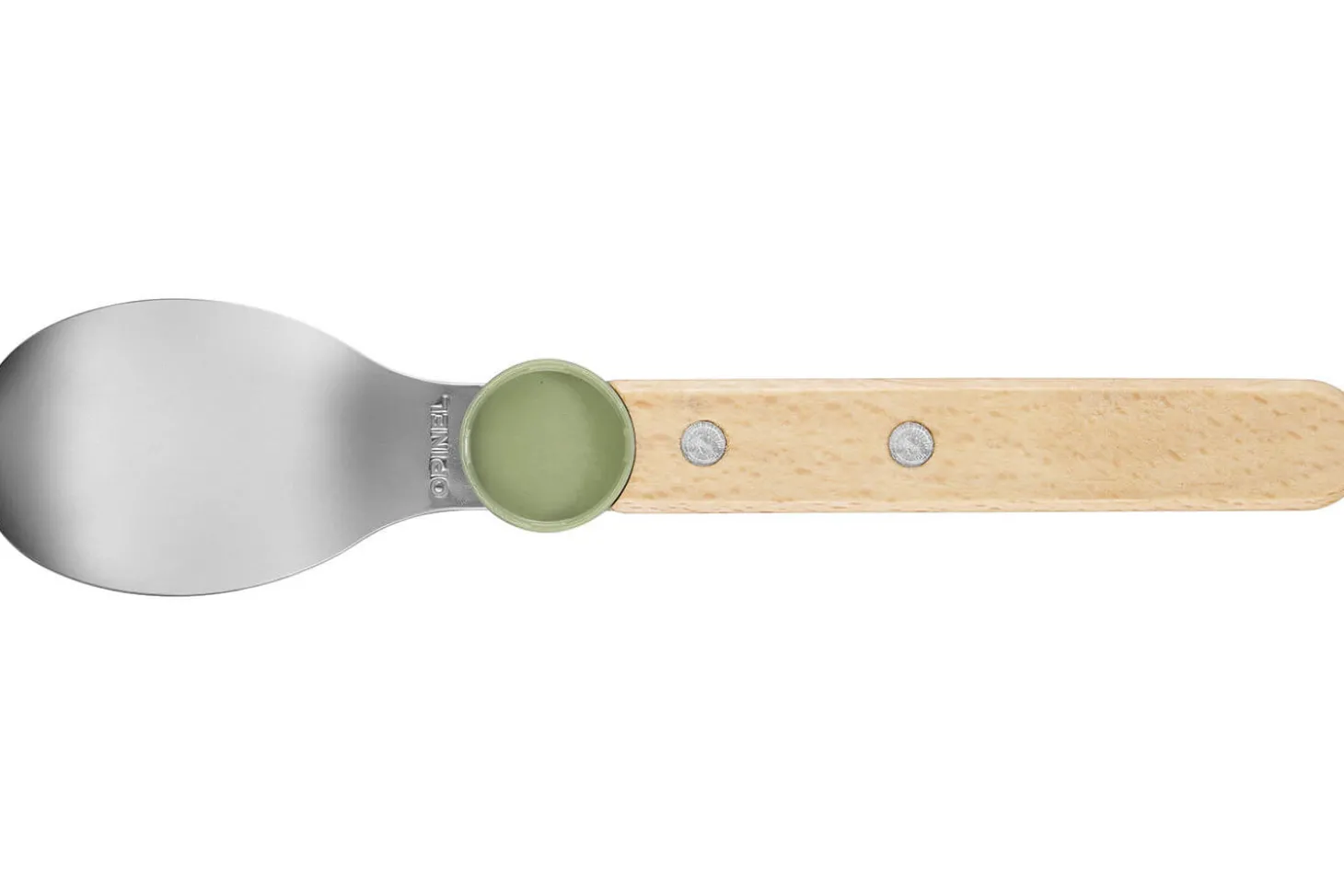 Set de couverts pour enfants Opinel Le Petit Gourmet coloris olive