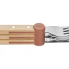 Set de couverts pour enfants Opinel Le Petit Gourmet coloris corail