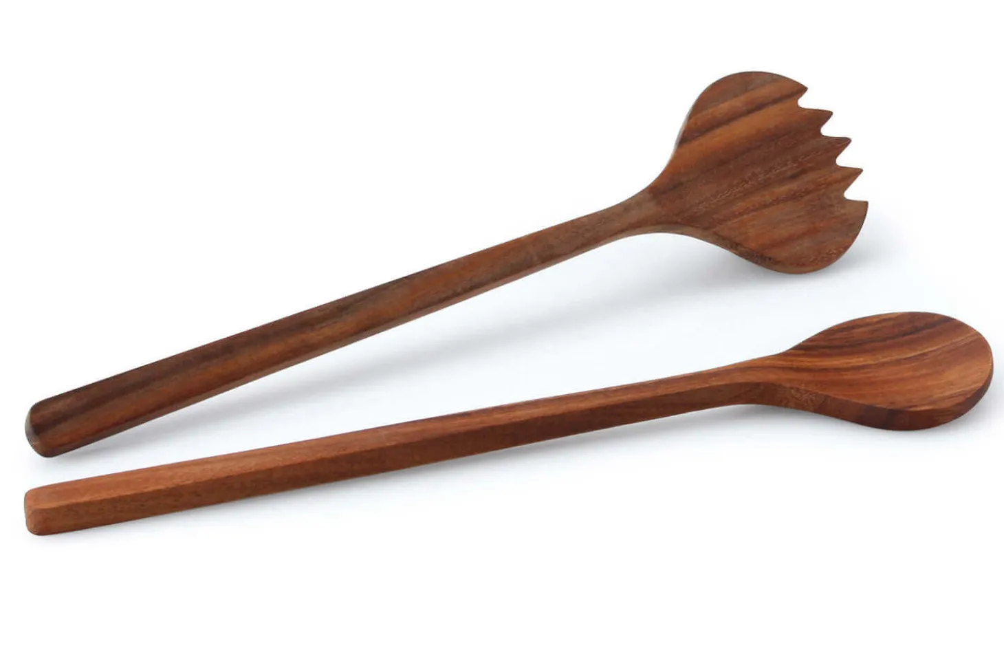 Set de 2 couverts à salade Continenta en bois d'acacia 36cm